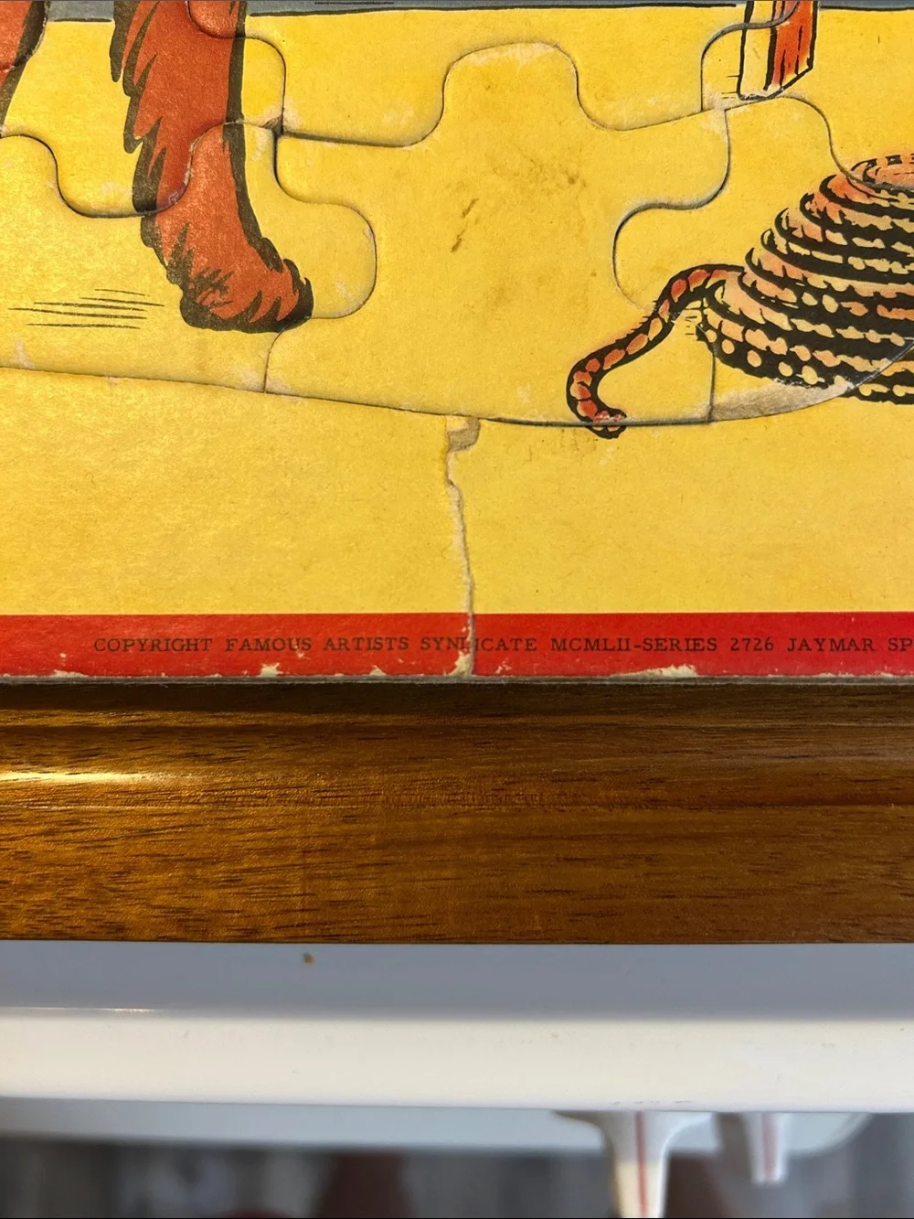 Little Orphan Annie Vintage Puzzle - Dated 1952
